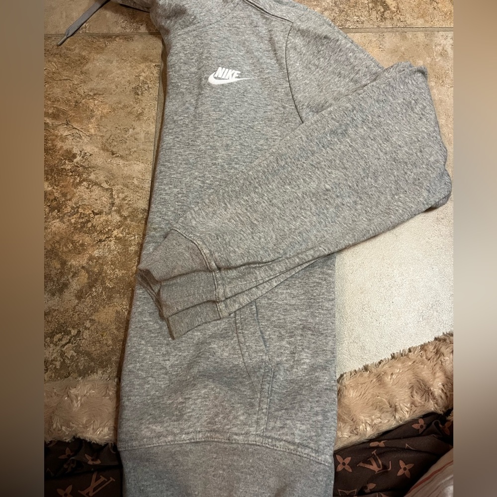 Nike Grey Hoodie - gently used